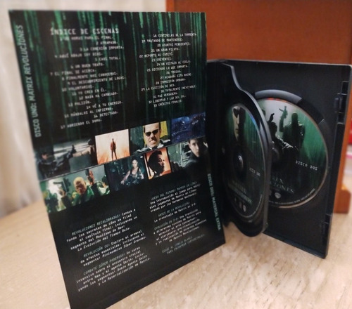 Matrix Recargado Y Matrix Revoluciones 4 Dvd's,100% Original (Usado)