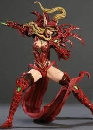 Figura Word Of Warcraft Elfa Roja 