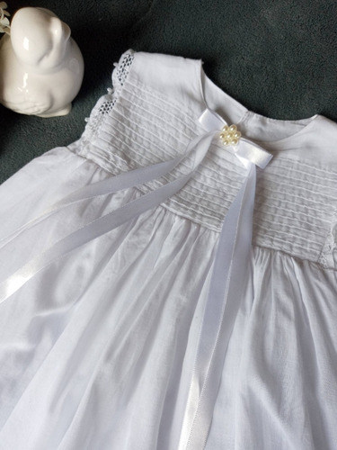 Imagem 2 de 6 de Vestido Infantil Renda Renascença Tamanho P