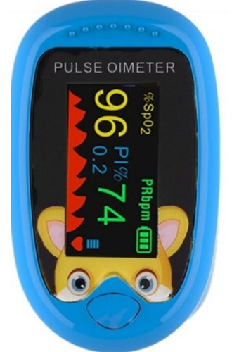 Oximetro Pediatrico Infantil Recargable Pulso Pulsioximetro 