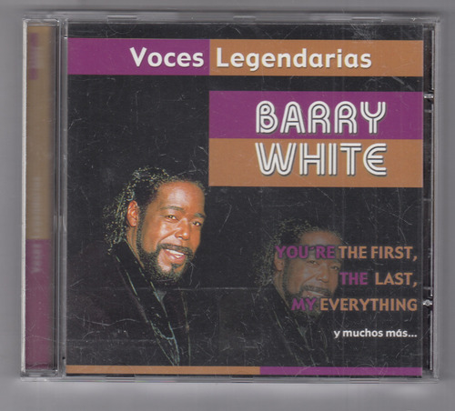 Barry White Voces Legendarias Cd Original Usado Qqf. Mz