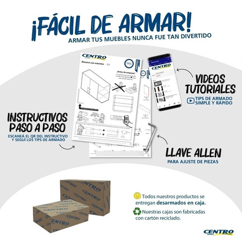 Imagen 6 de 6 de Mueble Zapatero Botinero Organizador 24 Pares 4 Cajones
