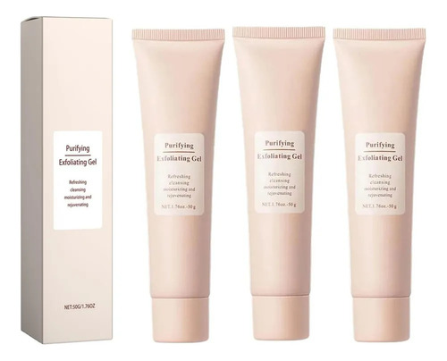 Esfoliante Purificante, Esfoliante Facial 3 Peças