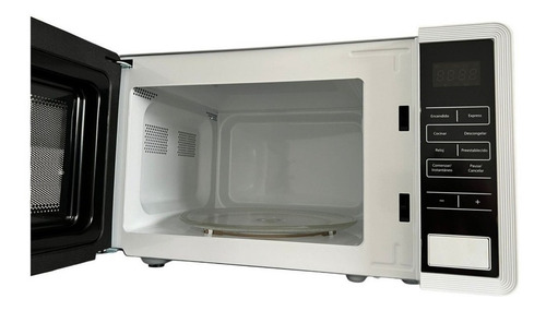 Imagen 4 de 5 de Microondas Kanji Kjh-m23lx001m Blanco 23l 220v