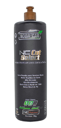 Imagem 2 de 2 de Nc Cut Select 1kg Composto Pol Premium Corte Refino Nobrecar