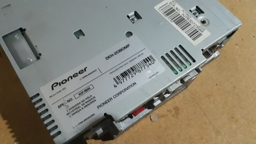 Rádio Cd Pioneer Antigo Deh-2080mp Conservadissimo. (Usado)
