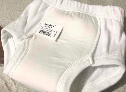Calzones Entrenadores Bebé Blancos Niño 3 Años