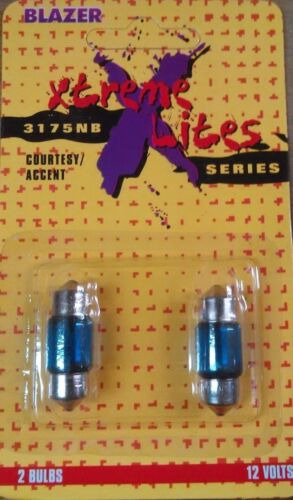 Blazer Xtreme Lights 3175nb Mini Bulb, Blue, 4 Pcs (3a7- Cck