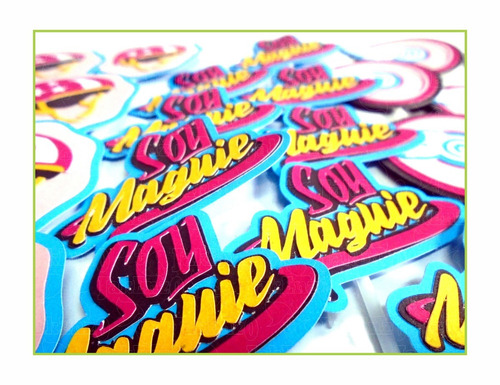 Cupcake Topper Soy Luna Premium Ponque Candybar 24und