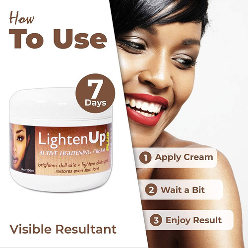 Lightenup Active Crema Blanqueadora Para 3.38 Onzas