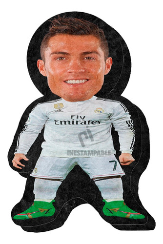 Cojín Peluche Cristiano Ronaldo Cr7 Chiquito Incluye Relleno
