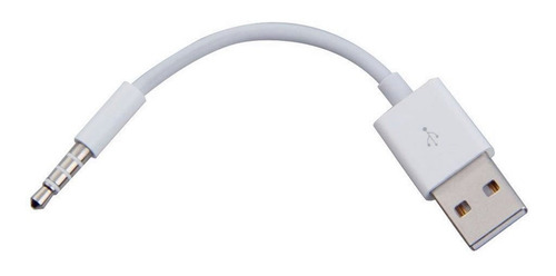 Smartera White Usb Charger And Sync Data Cable For iPod Shuf