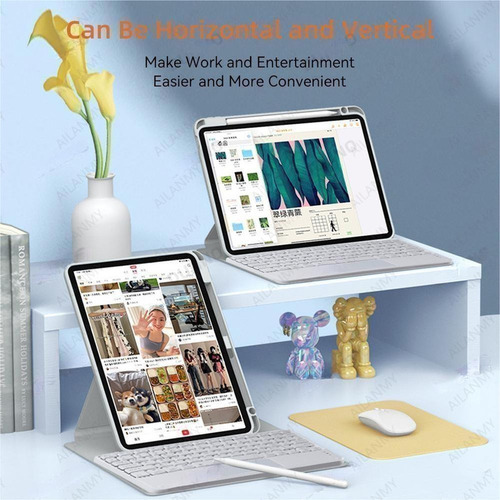 Funda Con Teclado Táctil Para iPad 10ª Generación 10.9 2022