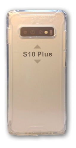 Funda Silicona Rigida Puntera Transpar Para Samsung S10 Plus