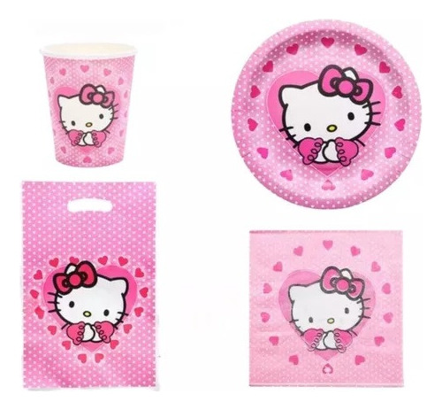 Cumpleaños - Decoracion  Hello Kitty- Envio Gratis