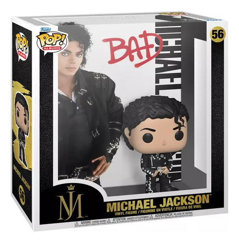 Funko Pop! Álbuns de Michael Jackson (bad)