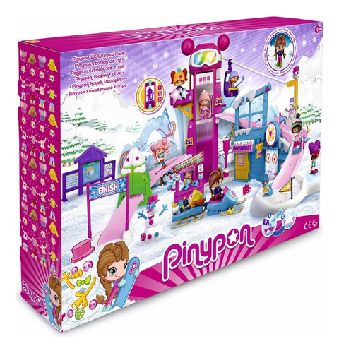 Pinypon Wow Snow Park 40 Accesorios Famosa Color Multicolor Multicolor