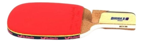 Raquete de ping pong Butterfly Biriba Biriba II + 2 Bolas 40+ vermelha JP (Japonês)