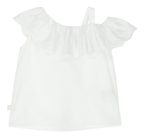 Blusa Niña Vuelo Blanco Hush Puppies Kids