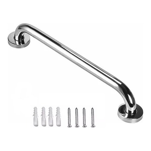 Agarradera Seguridad Baño 45 Cm Acero Inox Abuelos Discap