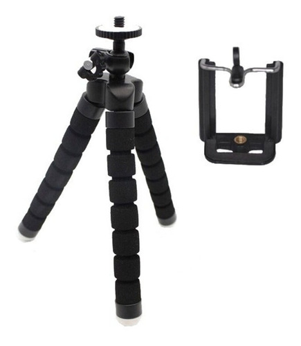 Imagem 3 de 5 de Tripe Celular Portátil Mini Suporte Flexível Apoio Celular