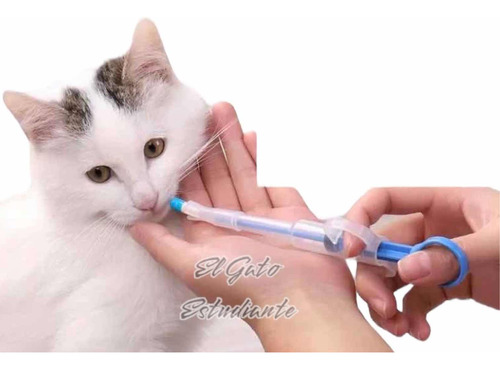 Jeringa Dosificadora Remedios Para Mascotas Gato Fácil Uso