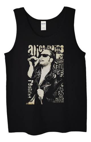 Polera Musculosa Alice In Chains Unplugged  Rock Abominatron