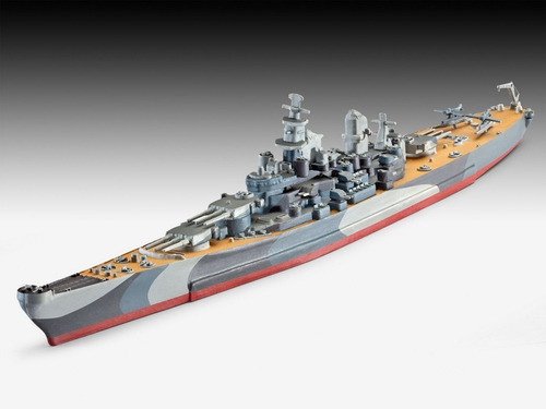 Imagem 3 de 5 de Plastimodelismo Revell Couraçado U.s.s. Missouri 1/1200