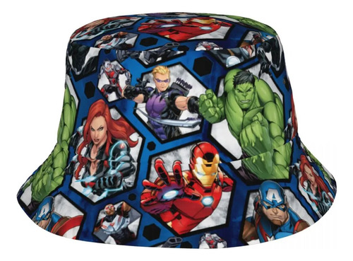 Sombrero Marvel Bucket Hats, Sombreros De Playa, Sombreros D