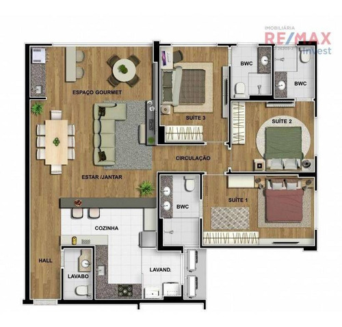 Imagem 4 de 18 de Apartamento Com 3 Dormitórios À Venda, 111 M² Por R$ 749.980,00 - Centro - Botucatu/sp - Ap0994