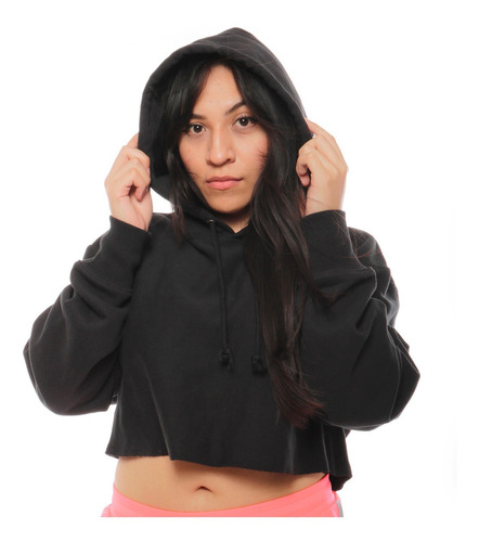 Sudadera Champion Mujer Negro Reverse Weave Wl659