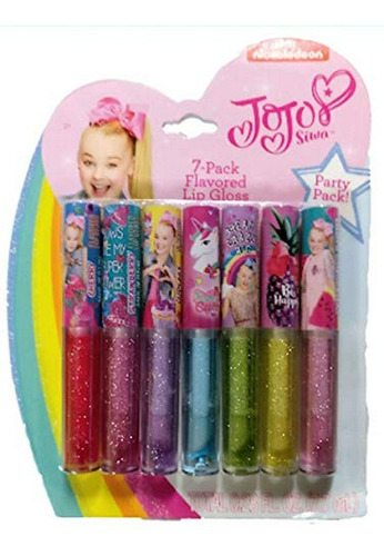 Brillo De Labios Jojo Siwa - Pack 7 Uni.