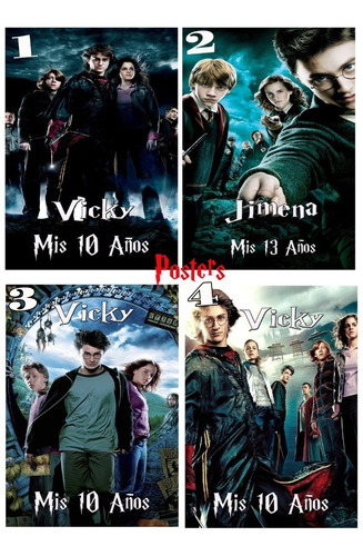 Anotadores Harry Potter Varios Modelos 10cm X14cm X 30 Unid