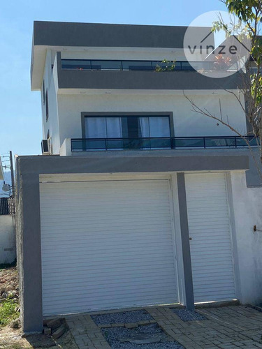 Imagem 21 de 27 de Casa Triplex À Venda Com 190m² De Terreno No Condomínio Advanced Com Portaria 24h, Em Vargem Pequena. - Ca0028