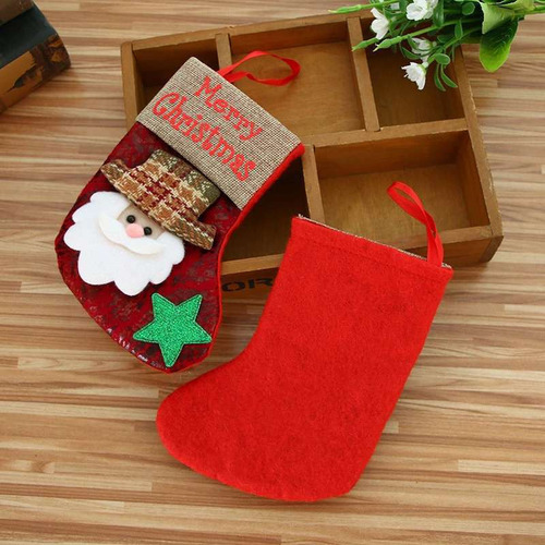 L Calcetín De Navidad, Paquete De 4 Calcetines Clásicos De