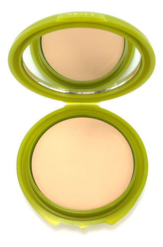 Base de maquillaje en polvo Kaloe Control Imperfecciones Pressed Powder SPF12 UVA Polvo Compacto Control Imperfecciones tono tono 2: beige
