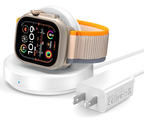 Cargador Inalámbrico Magnético Portátil Para Apple Watch -