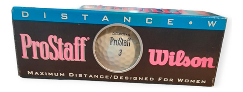 Pelota Golf Wilson Prostaff Distance Made In Usa Pack X 3u