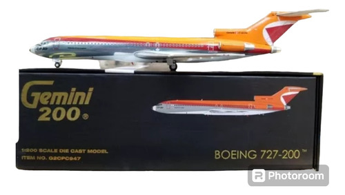 Avion Boeing 727-200 De Cp Air C-gcpb Pulido En Escala 1:200