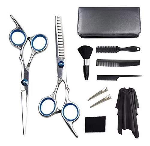 Professional Hair Cutting Scissors Set 11Pcs Haircut Brazil