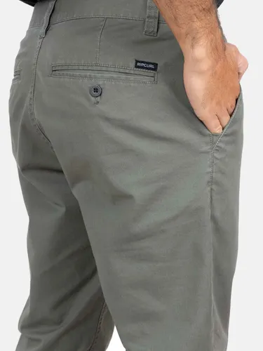 Pantalon Clasico Easy Street Verde Hombre Rip Curl