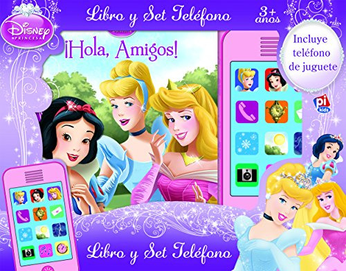 Libro Disney Princesa Estuche De Libro Y Telefono (play A So