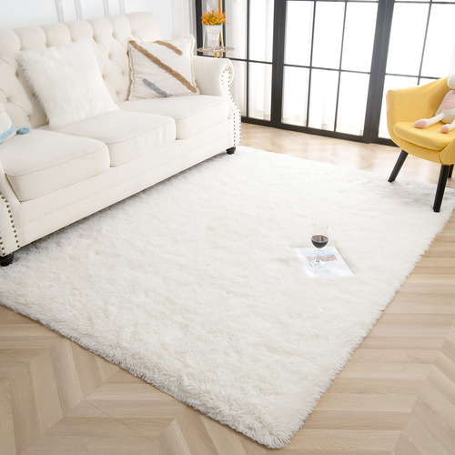 Rostyle - Alfombras Suaves Y Esponjosas Para El Dormitorio,