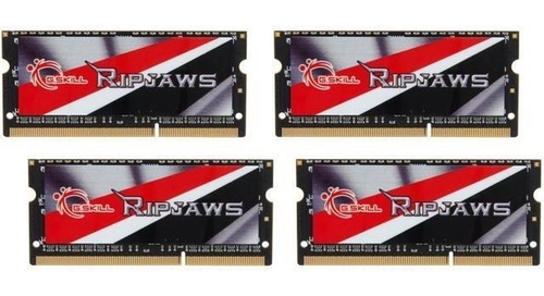 Kit Quad-channel G.skill Ripjaws Ddr3l 32gb (4x8gb) 1600mhz 