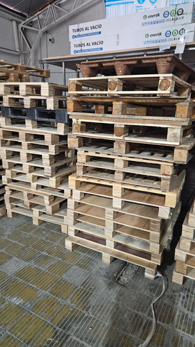 Pallets Usados Uso Bodegaje Santiago (Usado)