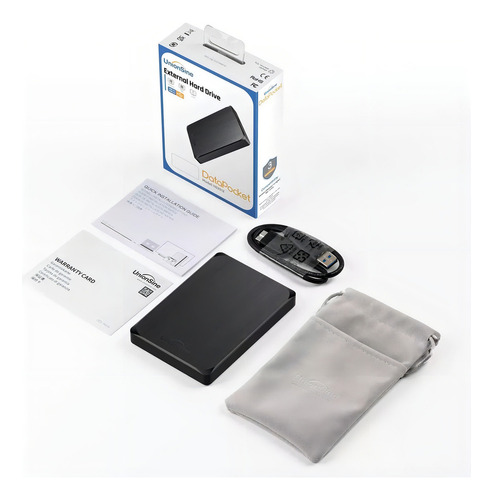 // Disco Duro Externo Unionsine Hd2512 1tb Negro
