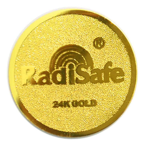 Sticker Anti Radiación Electrónica Radisafe Reduce 99.95% X2