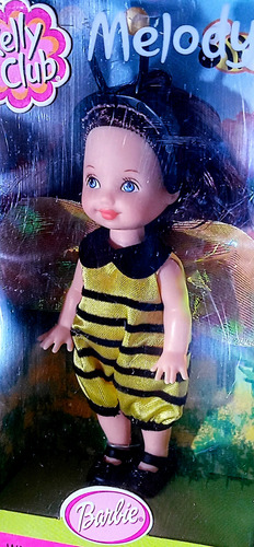 Muñeca Barbie Kelly Club Melody As Bumblebee Mattel Año 2001