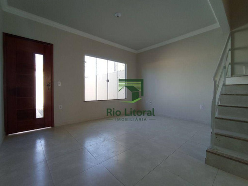 Casa Com 2 Dormitórios À Venda, 78 M² Por R$ 280.000,00 - Jardim Bela Vista - Rio Das Ostras/rj - Ca1046
