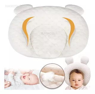 Almohada Para Bebé Recién Nacido Desmontable Suave Y Calida